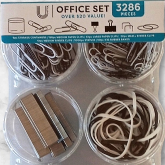 U Style Office Supply & Storage Set 3268 Pieces - Picture 5 of 7
